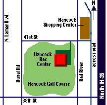 Map to 4102 Red River